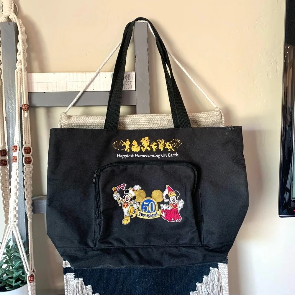 Vintage DisneyLand Resort large Tote 50 Year - Picture 1 of 7